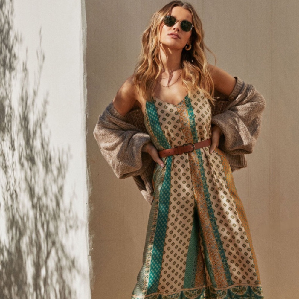 Boheme Lifestyle Silky Jumpsuit